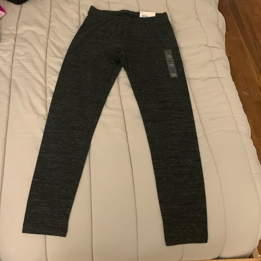 New black with lines pants